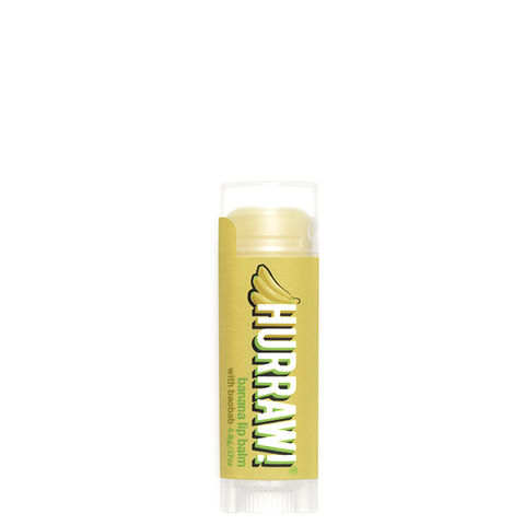 hurraw banana lip balm