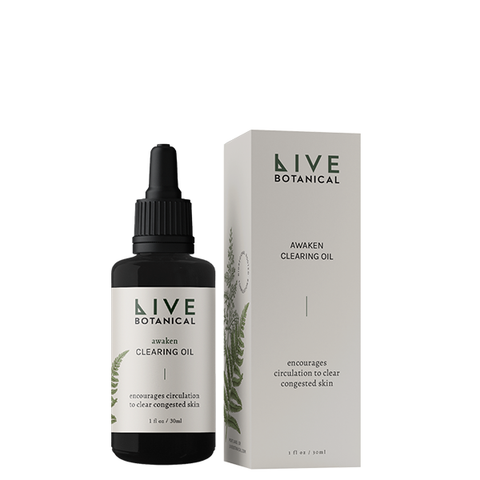 live botanical awaken clearing oil