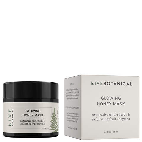 live botanical honey mask