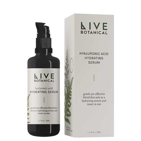 live botanical hyaluronic serum