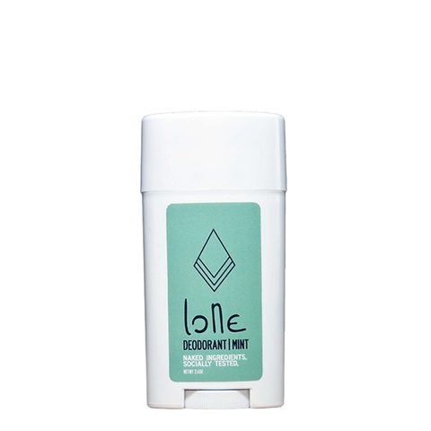 sample lone body mint deodorant