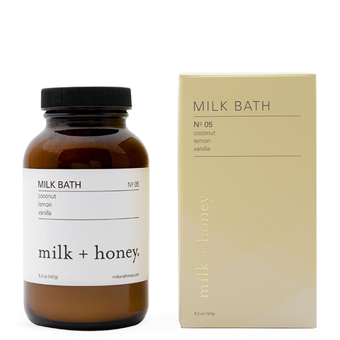 milk and honey milk bath