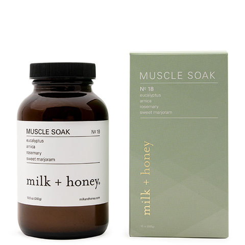 milk + honey muscle soak