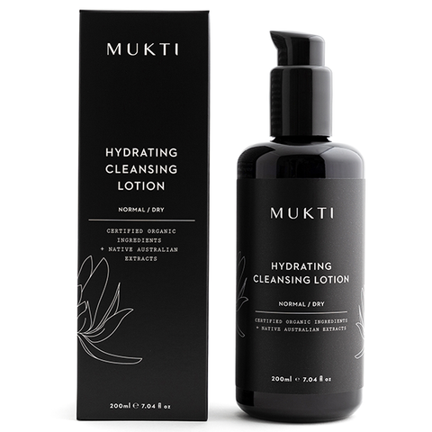 mukti hydrating cleansing lotion
