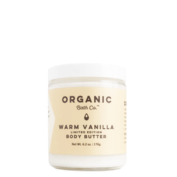 Organic Body Butter - Warm Vanilla