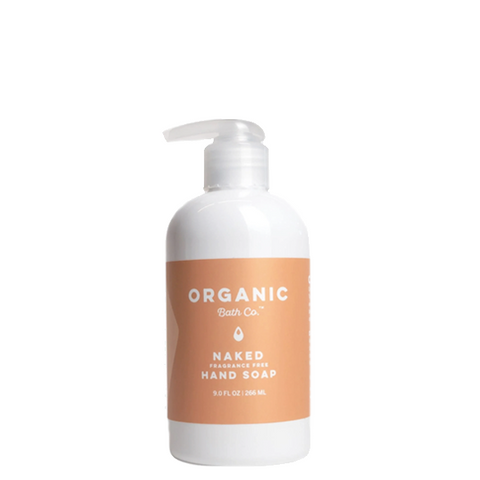 organic bath co naked hand soap