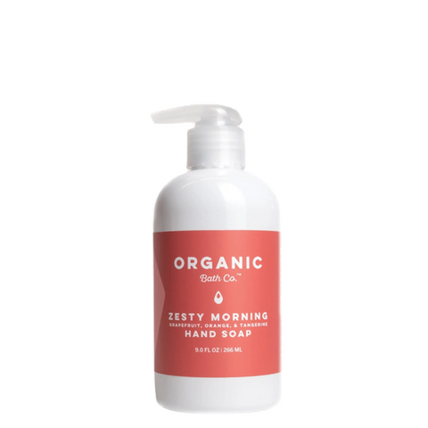 organic bath co zesty morning hand wash