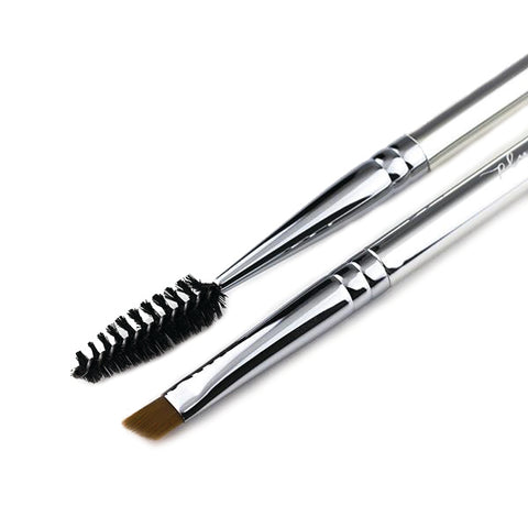 Dual Ended Angled Brow Brush